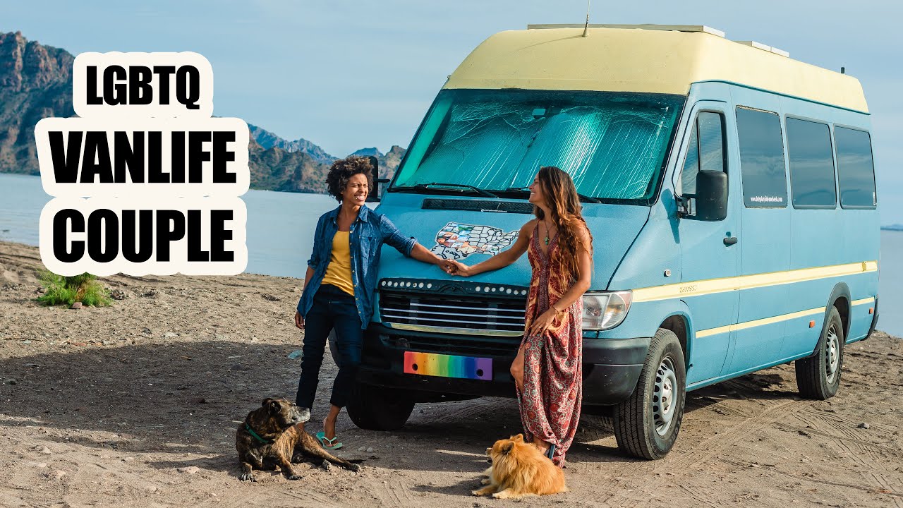 LGBTQ VAN LIFE TRAVEL COUPLE | Meet Us | Nat & Abi | Lets Play Ride And Seek
