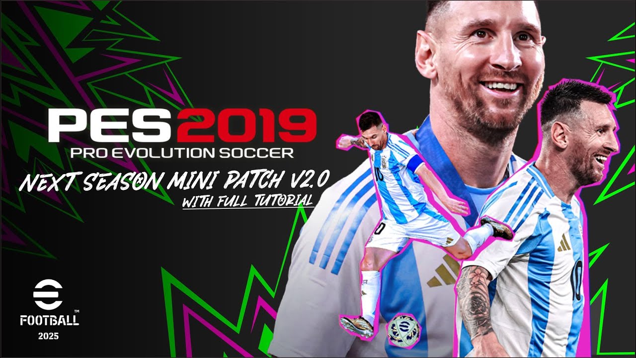 PES 2019 - Next Season Mini Patch V2.0 (AIO Version) Only 11 Gb !!!