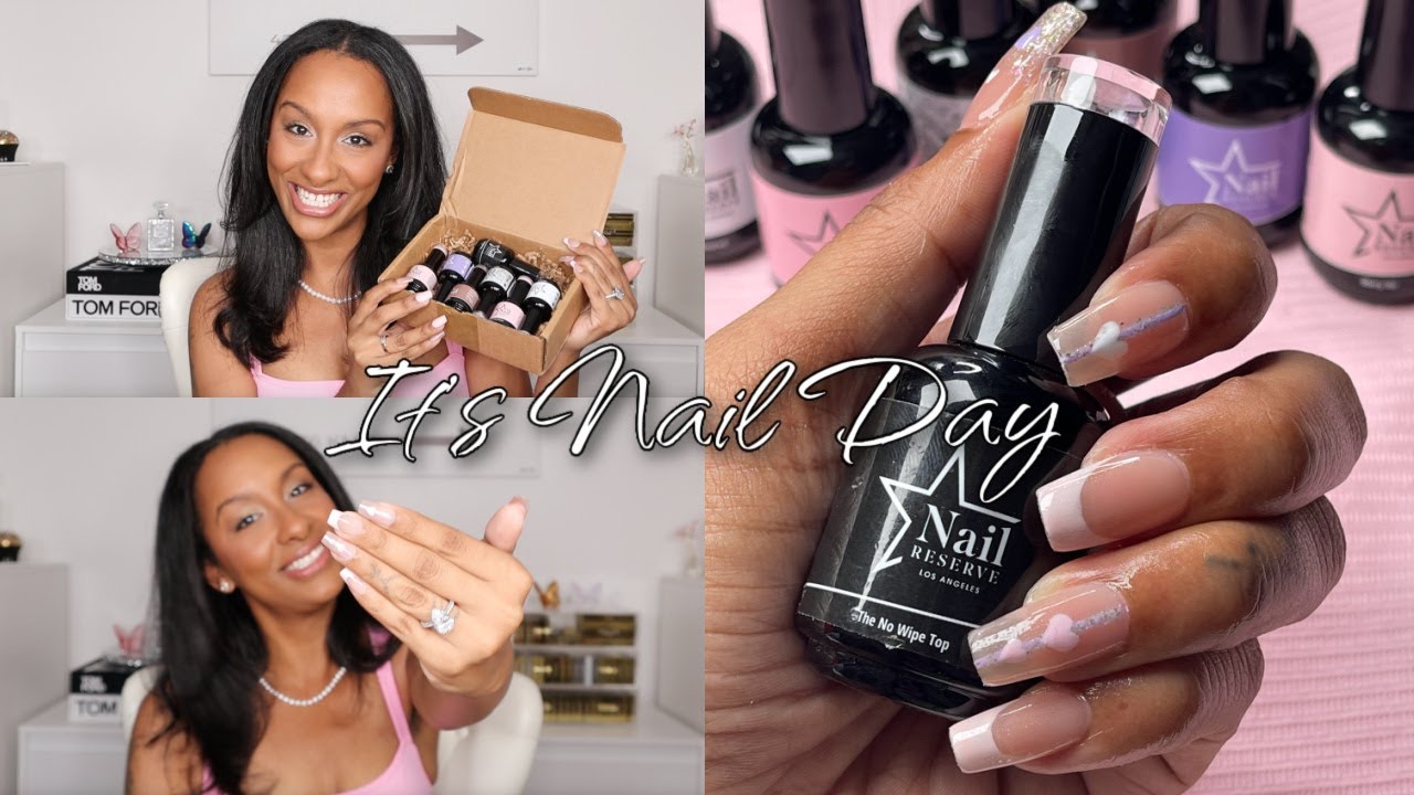 Nail Day Made Fabulous At Home! 💅🏽 | Nail Reserve Vegan Gel Polishes | Easy Nail Art Tutorial