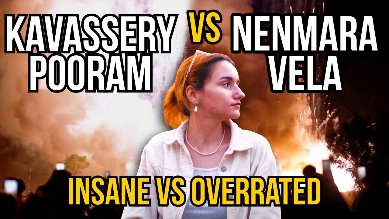 Por&oacute;wnanie festiwali w Kerali | Nenmara Vallangi Vela kontra Kavassery Pooram (uczciwa recenzja o...