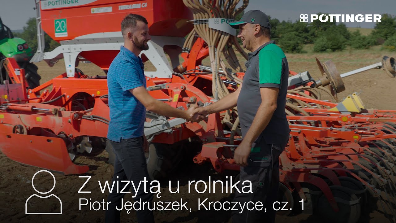 Z wizytą u rolnika. Siew pasowy siewnikiem TERRASEM WAVE DISC #1