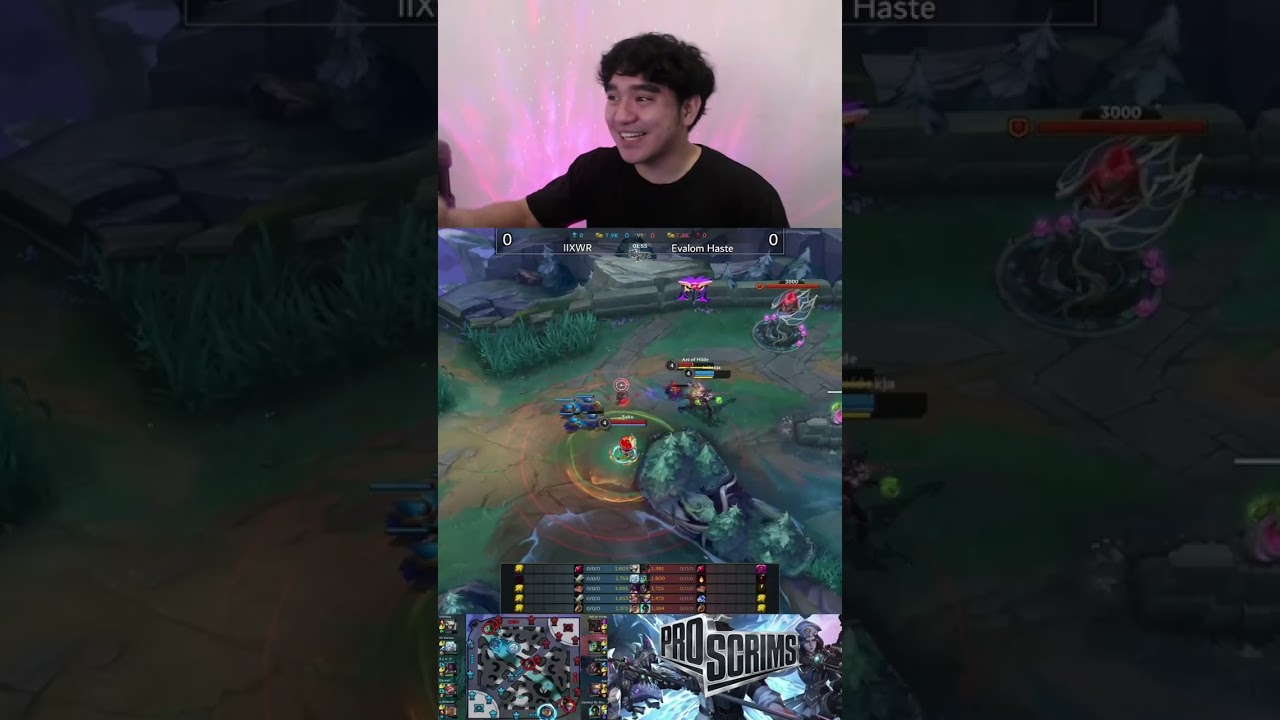 Pro Scrims Day 25 Highlights #leagueoflegends #WildRift #fyp #reels #reelsvideo