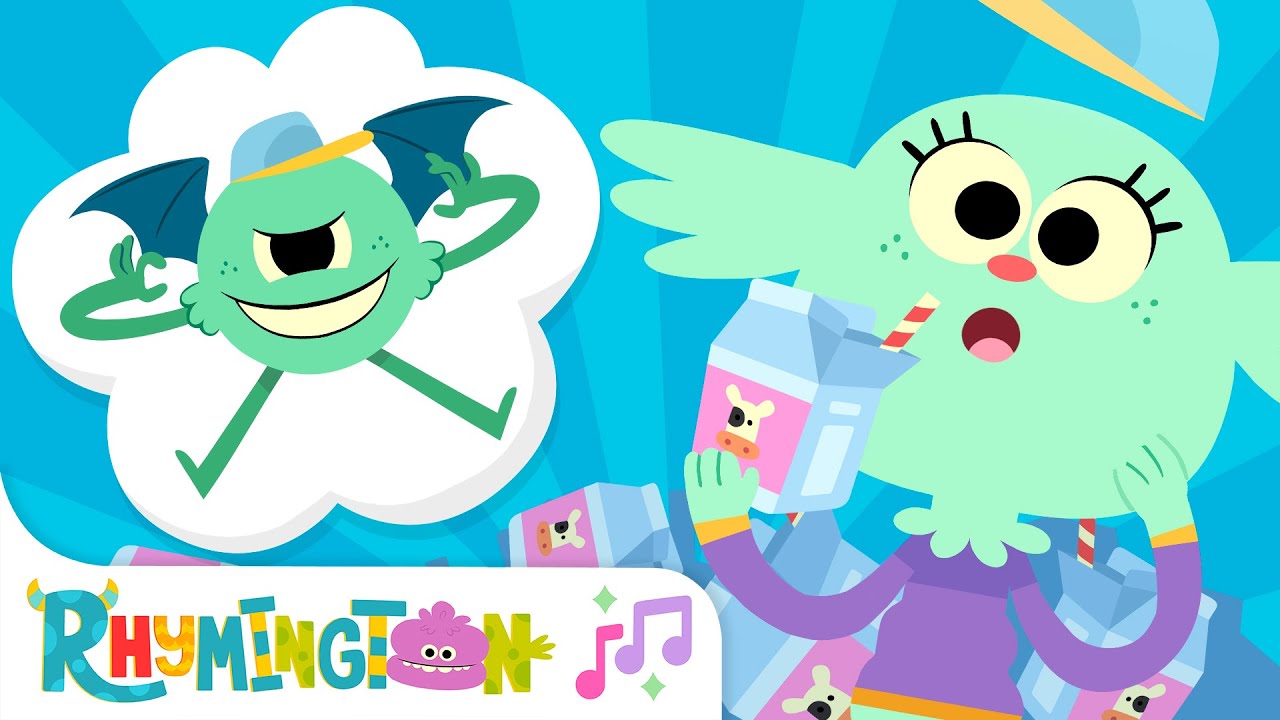 There's A Monster In My Tummy #2 | Fun Food Song for Kids! | Rhymington Square