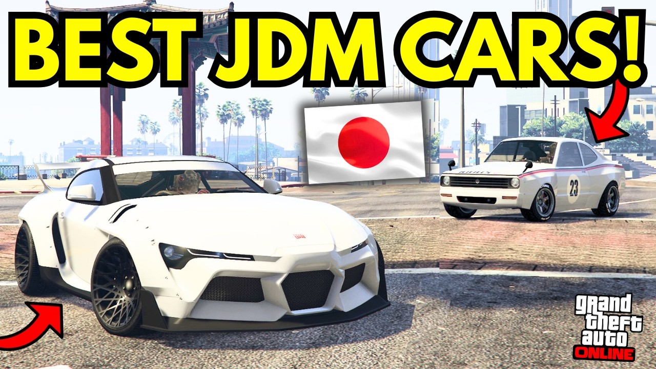 ТОП-5 ЛУЧШИХ ЯПОНСКИХ АВТОМОБИЛЕЙ В GTA 5 Online!