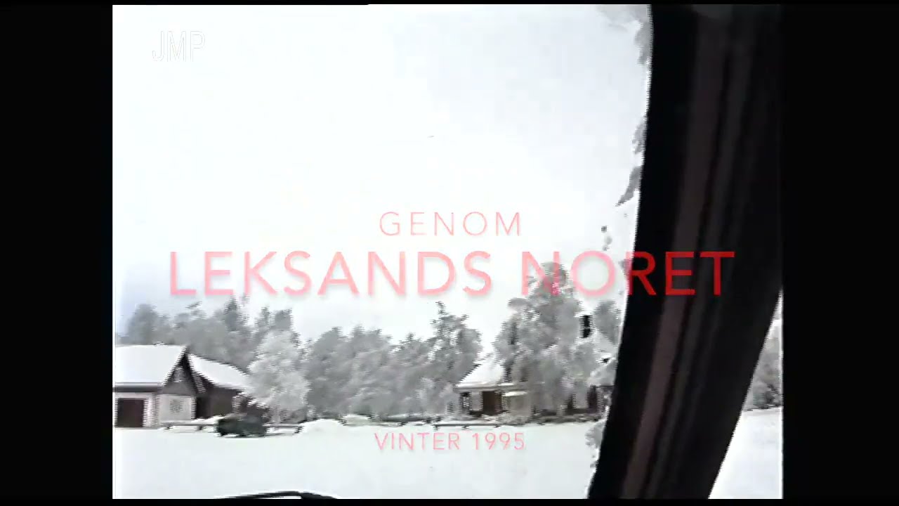 Genom LEKSANDS NORET vinter 1995