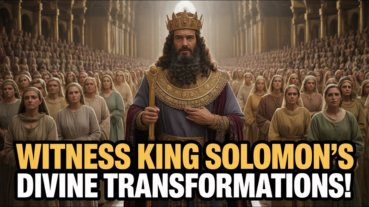 The Miraculous Journey of King Solomon: Discovering Divine Transformation Amidst 1000 Blessings