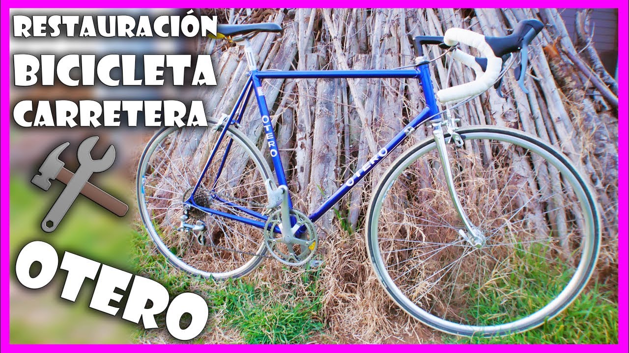 RESTAURACIÓN y MEJORA de una BICICLETA de CARRETERA OTERO | RESTAURACIONES BICICLETAS