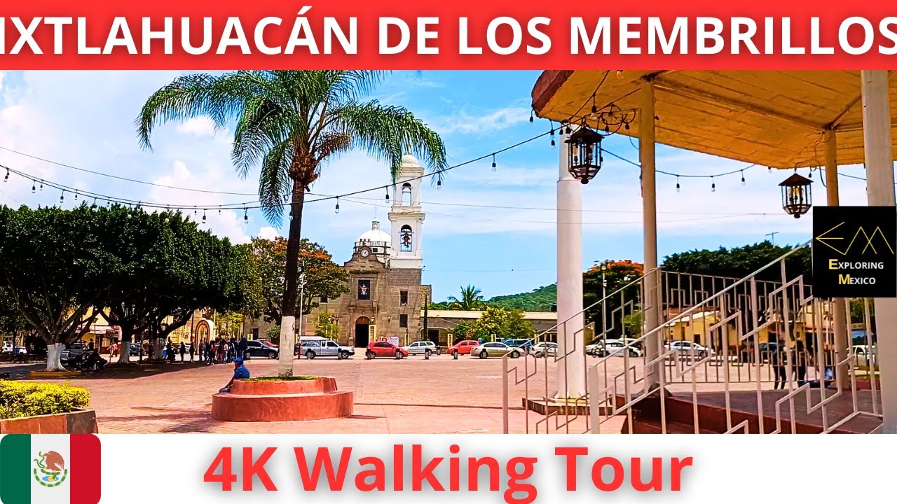 IXTLAHUACÁN DE LOS MEMBRILLOS Calles del Centro 4K Walking Tour | Jalisco 🇲🇽
