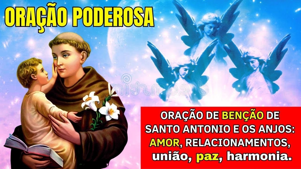 13 08   RECEBA A GRAÇA NESSA NOITE   ORAÇÃO PODEROSA DE SANTO ANTONIO DOS MILAGRES   OUÇA ENQUANTO D