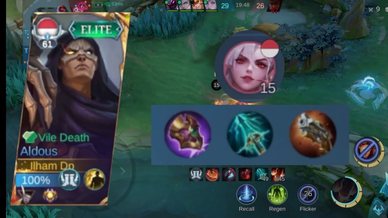 SI IJO LUMUT KETEMU ALICE EXP LANE!! ALICE FULL ITEM DEFENSE!! BUILD ALDOUS SEASON 39!!