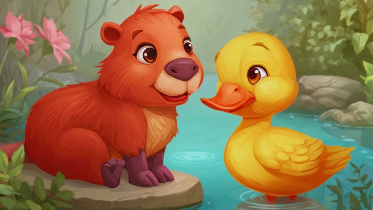 Capibara no sabe nadar [Cuentos infantiles] - Cuentos para dormir