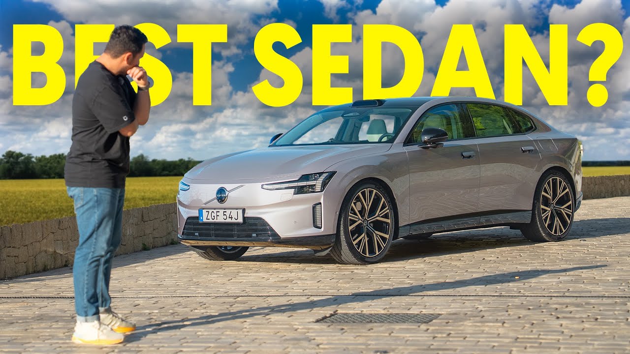 Этого я не ожидал: первый тест-драйв Volvo ES90 и зарядка от сети 800 В.