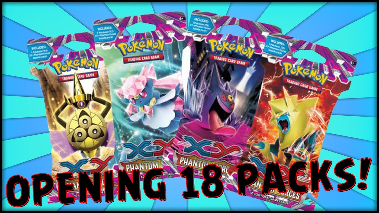 POKEMON PHANTOM FORCES BOOSTER BOX UNBOXING - PART 1/2