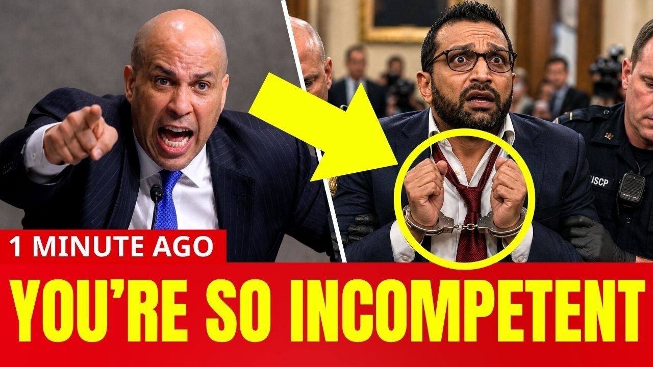 Kash Patel PANICS After Cory Booker EXPOSES the Truth About Mar-a-Lago Classified Documents!