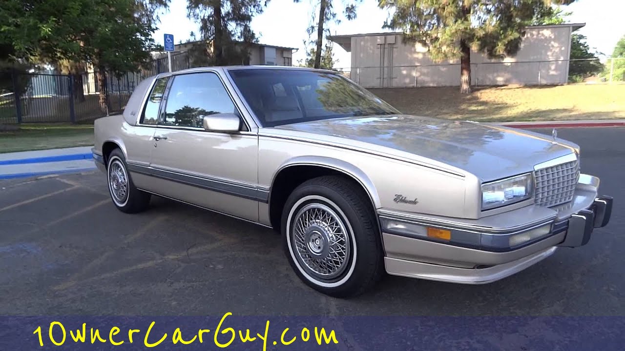 Cadillac Eldorado Biarritz Coupe 2 Door Start Up & Test Drive 4.5L V8 Cadi Eldo Video Review