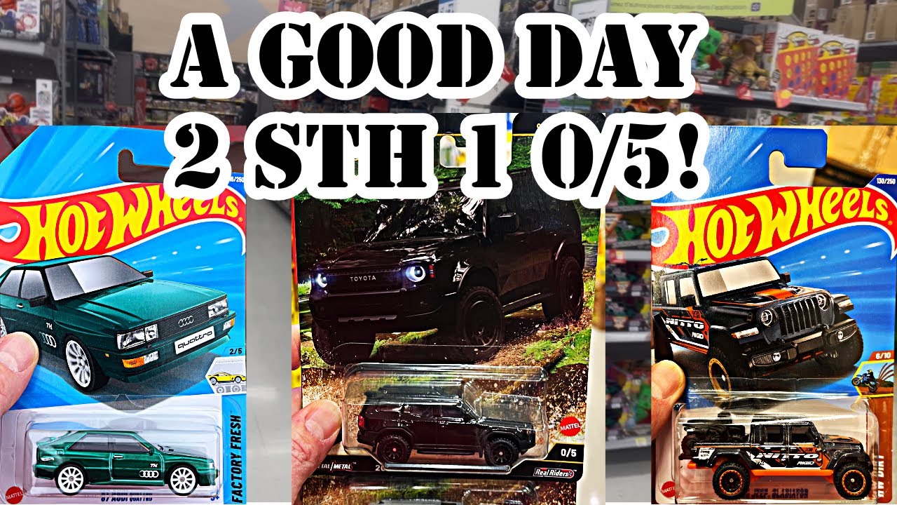 CRAZY DAY  I FOUND NOS DUMP BIN WITH STH, FRESH CAR CULTURE CASE WITH CHASE AND F CASE WITH STH hunt