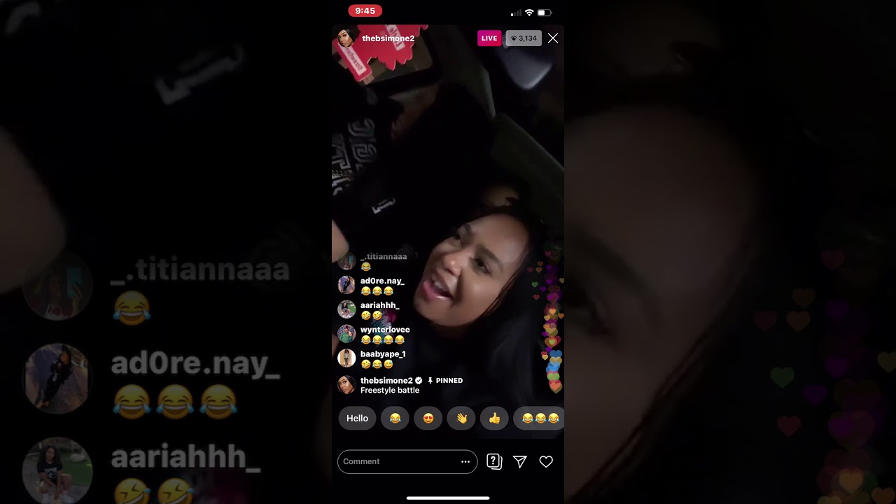 B Simone, Kesha, and pretty vee have a funny freestyle battle on Instagram live 😂 HILARIOUS 😂😂‼️