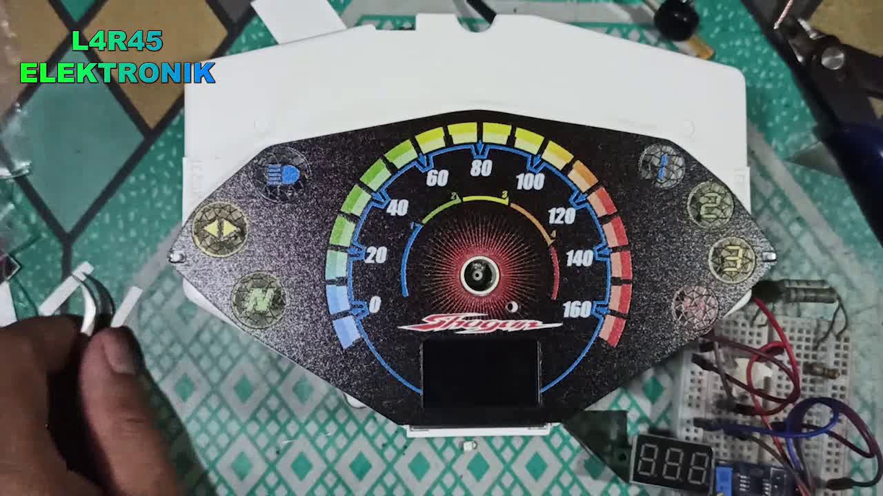 CUSTOM SPEEDOMETER SHOGUN 125