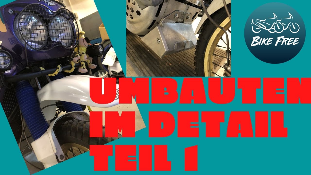 Umbauten im Detail der XRV750 