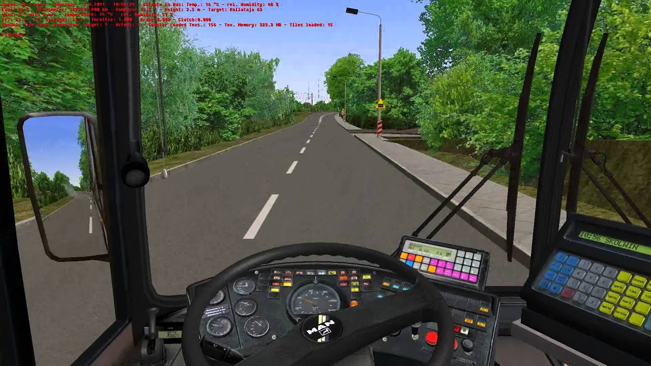 OMSI Joyride #6 - Project Szczecin 4.0.0 - Route 63 Skolwin - Kollataja - OMSI 2 The Bus Simulator