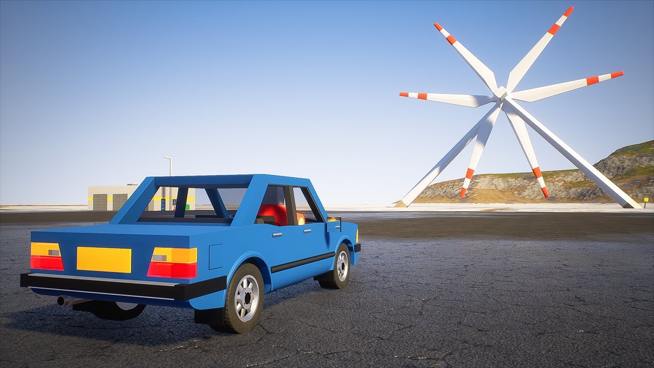 Blade Propeller vs Lego Cars - Brick Rigs