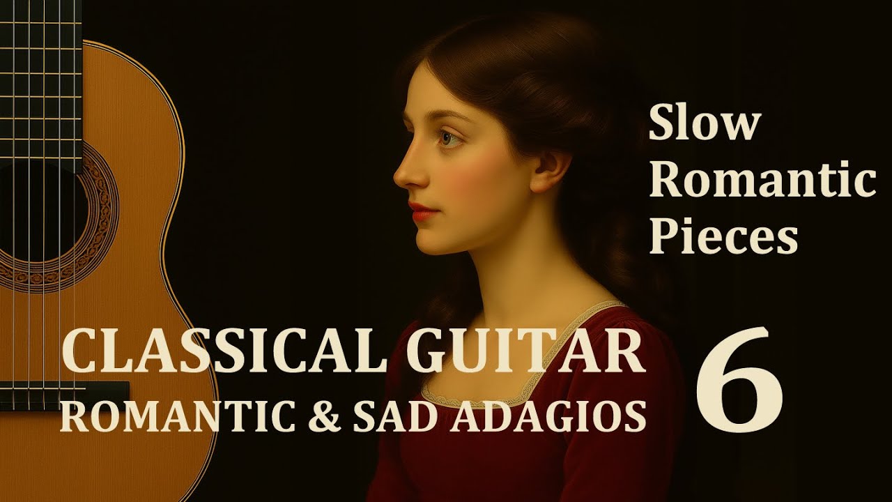🎵Классическая гитара🎼Медленные и романтические пьесы о любви (6)❤️Грустная и эмоциональная музыка