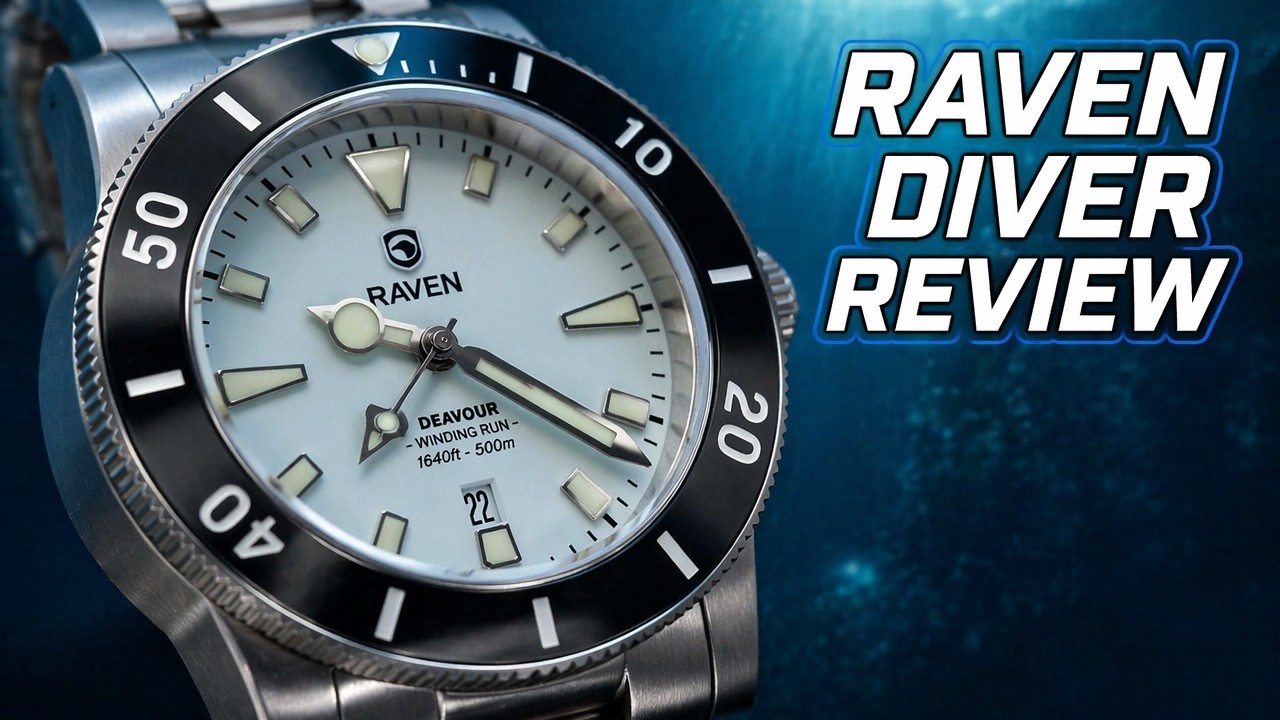 Raven Endeavour Automatic Diver Watch Review