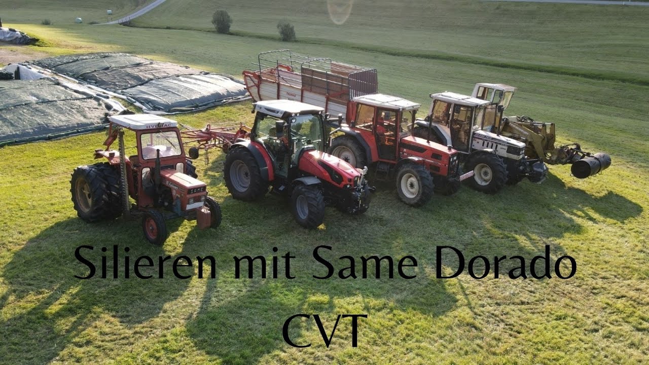 Silieren/ 2 Schnitt mit dem neuen Same Dorado CVT