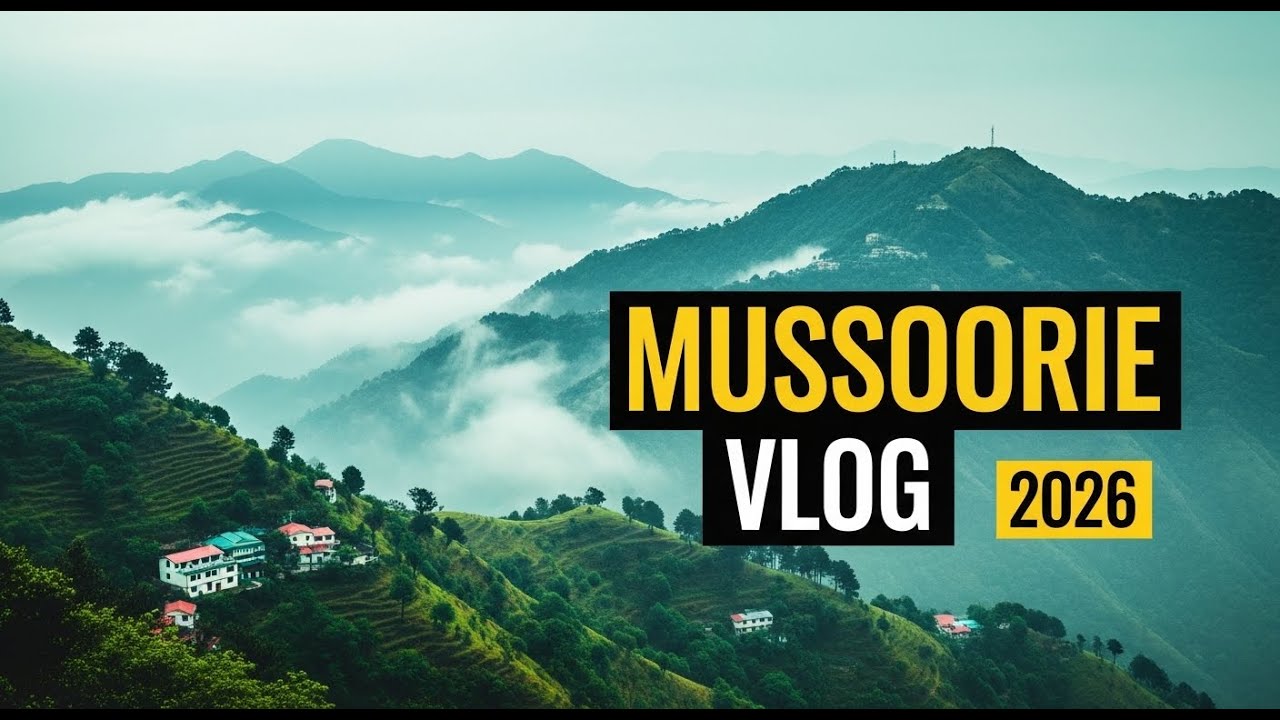 Mussoorie Trip Cost 2026 🏔️ | Hotel, Travel, Food | Complete Budget Vlog