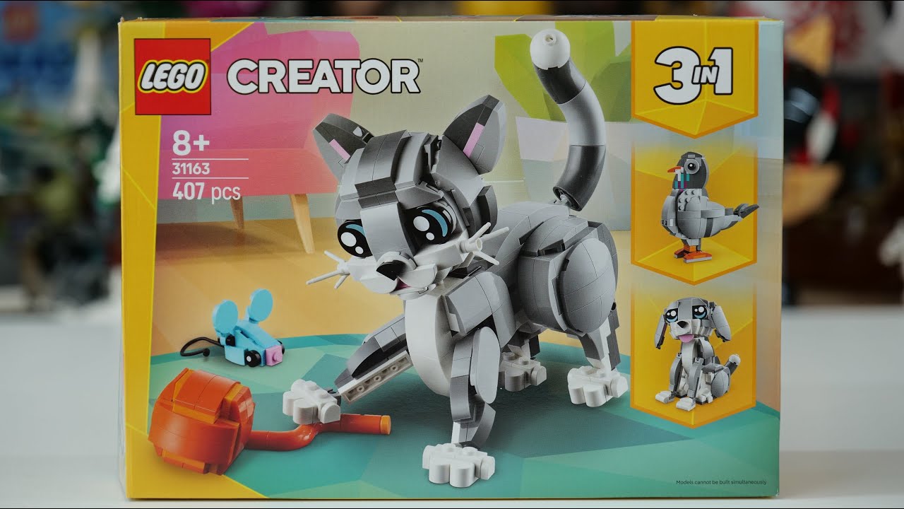 LEGO Creator 31163 Playful Cat - LEGO Speed Build Review
