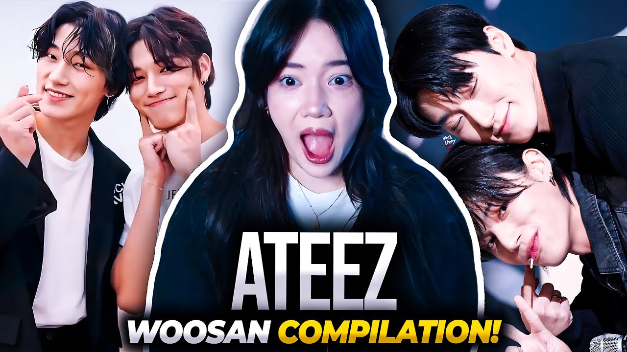 WOOSAN IS A THING TOO?! | Reacting to ATEEZ Wooyoung & San TikTok Edits!