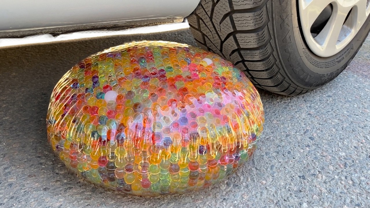 ORBEEZ COCA COLA BALLOON VS CAR, Coca Cola Zero, PowerAde, Fanta, Sprite, Fruko and Mentos Diff Unde