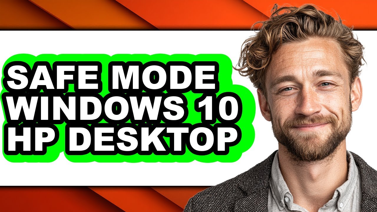 How to Safe Mode Windows 10 Hp Desktop (easy Method)