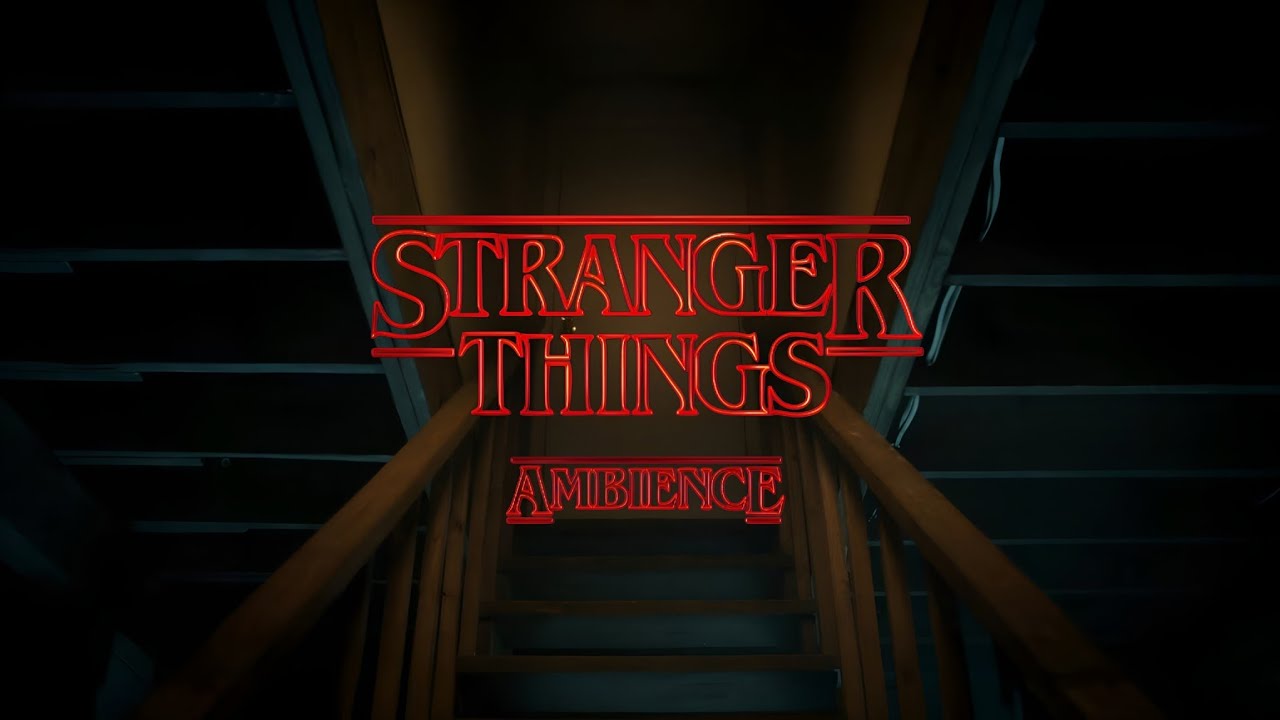 Stranger Things | Ending Theme | Ambient Soundscape