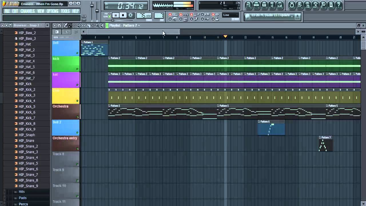 Eminem - When I'm Gone Instrumental FL Studio Remake