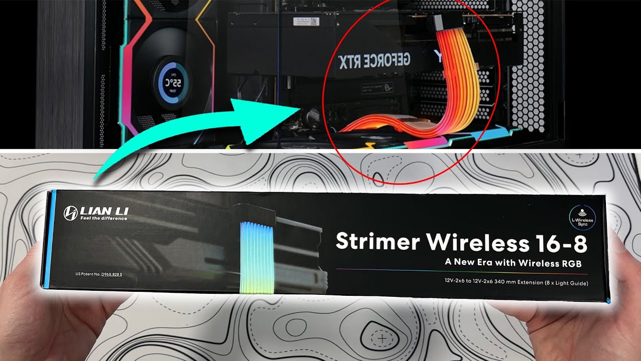 Improve the look of your Nvidia GPU! - LIAN LI Strimer Wireless 16-8 Unboxing