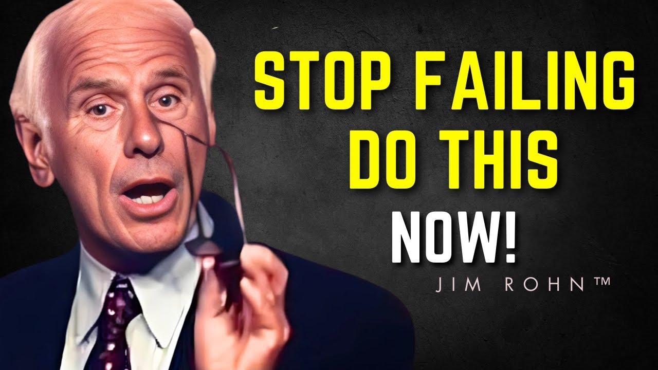 Why You Keep Failing (The 1% Rule Nobody Follows) Jim Rohn Motivation