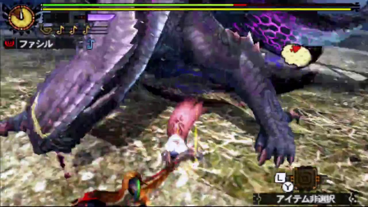 【MH4G】マギ・黒き蝕を打ち晴らせ！生産狩猟笛4'49