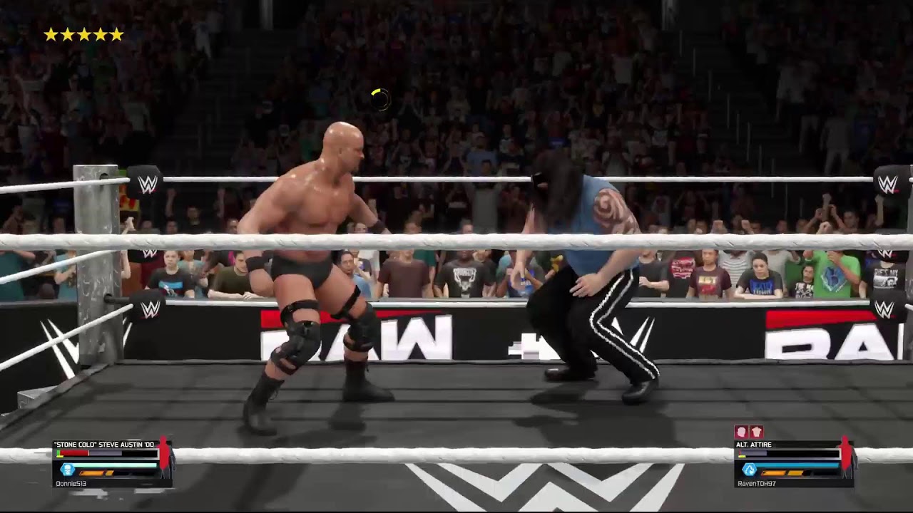 WFL Raw. Stone Cold vs Abyss