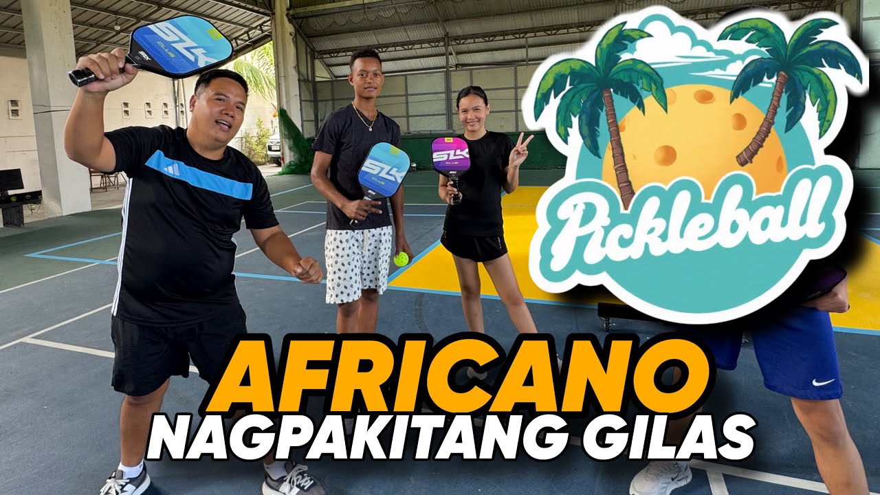 AFRICANO MAGPAKITANG GILAS SA PICKLE BALL