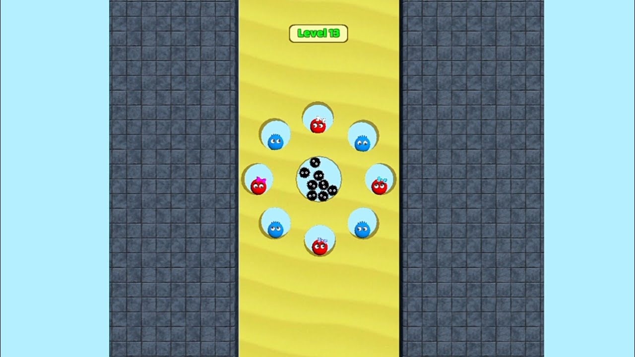 Lucky Balls : Erase sand game | Gameplay 2