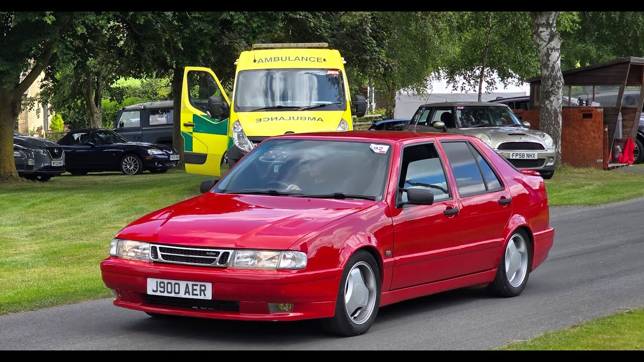 SAAB 9000 . Prescott Speed Hill Climb 2024