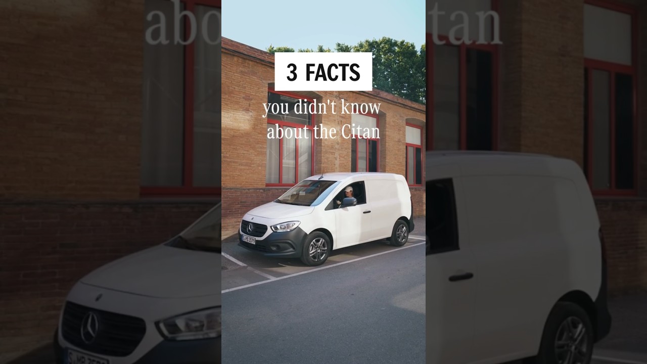 Upgrade your urban drive with the #Citan &ndash; here are three facts you might not know! #MBvans.