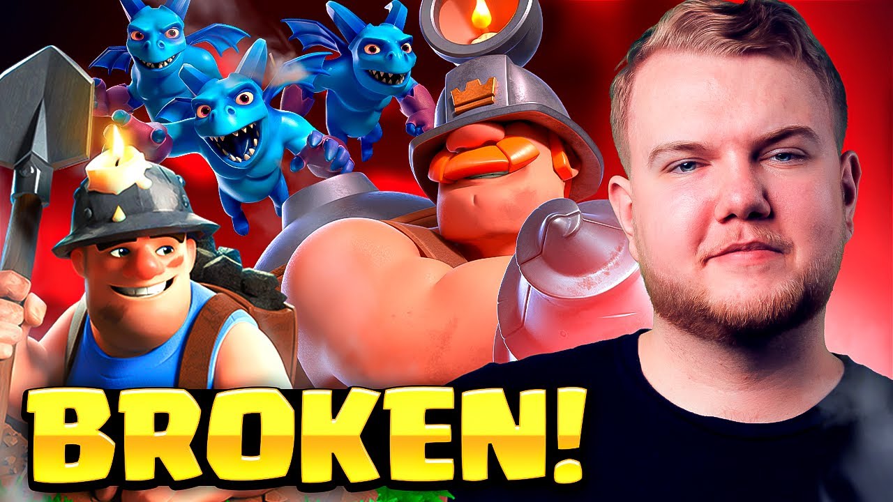 TOP 1 NEW BEST MINER POISON DECK IN CLASH ROYALE 🌎