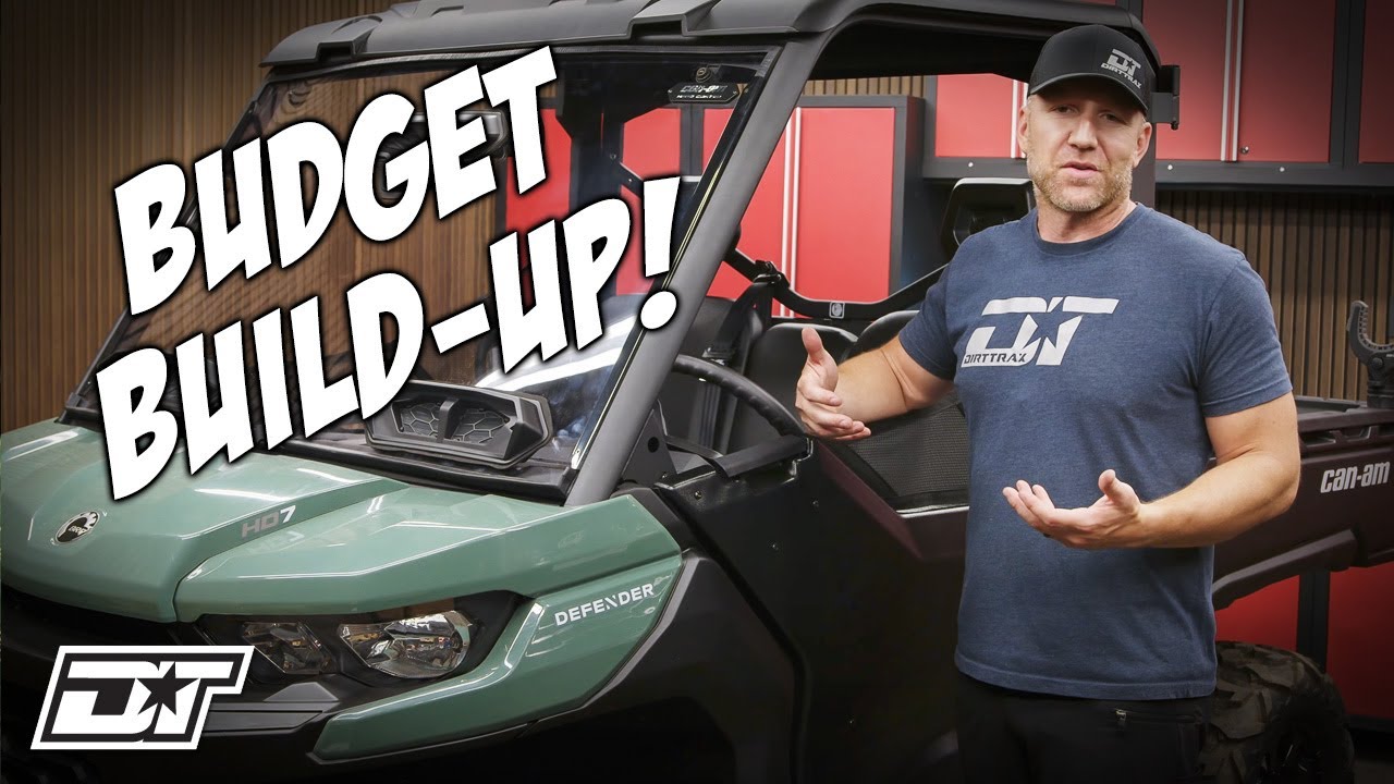 Budget Friendly Accessories for The Can Am Defender HD7 DPS