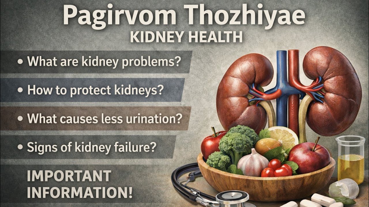 “Kidney Health Complete Guide | கிட்னியை காப்பாற்ற 10 Golden Rules”@Pagirvomthozhiyae 