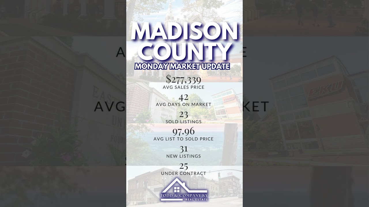 What&rsquo;s Happening in Madison County KY Real Estate? | Market Update 9.29.2025
