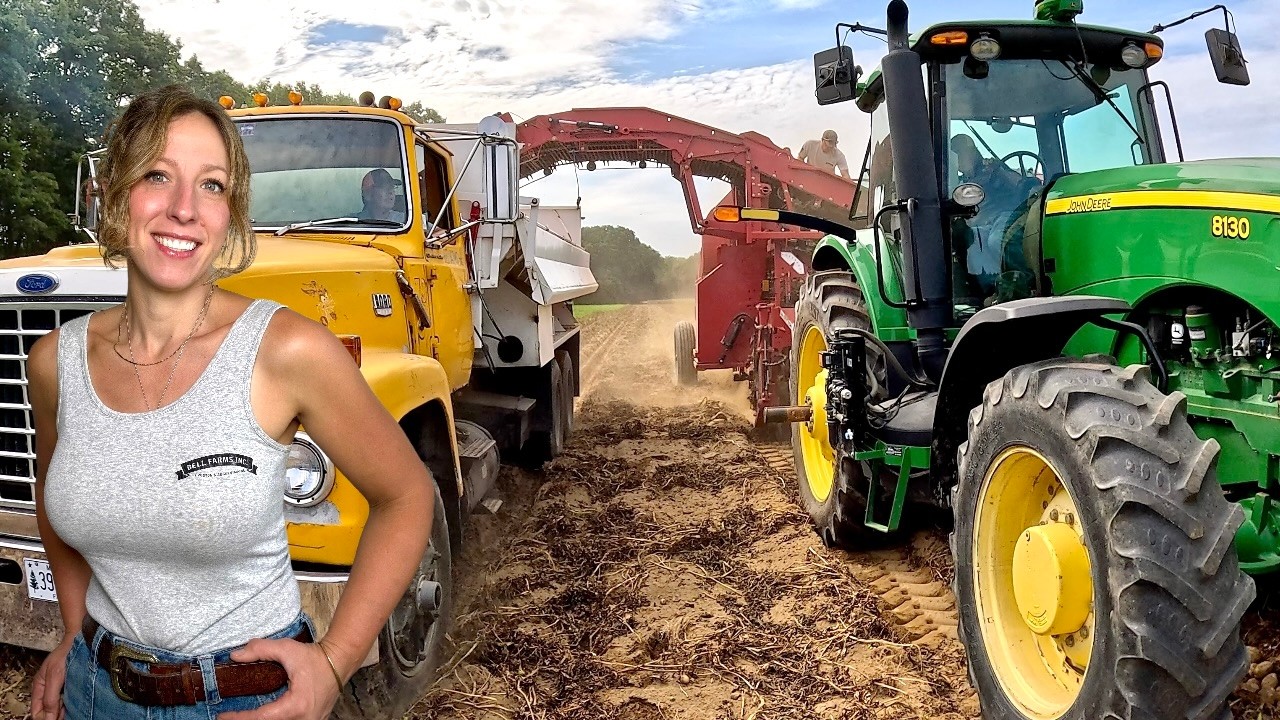 First Potato Harvest 2026 | Spend Sunday On The Farm With Me