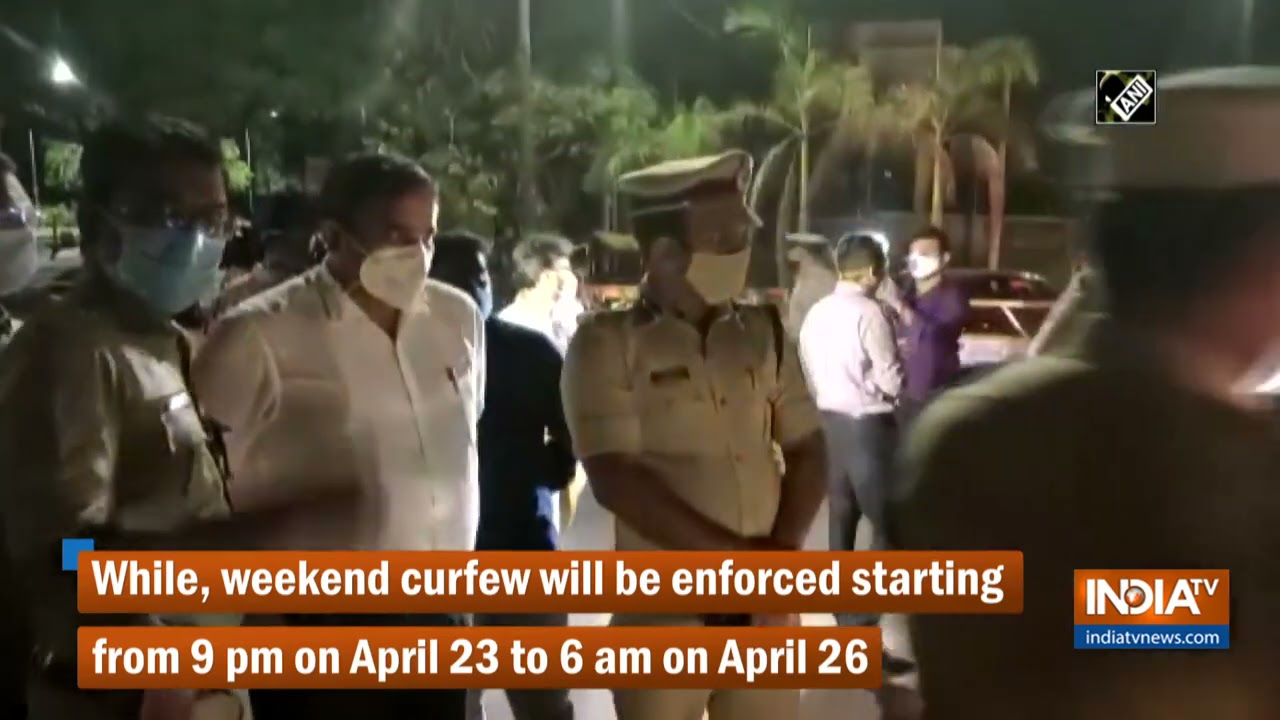 COVID: Night curfew into effect in Karnataka