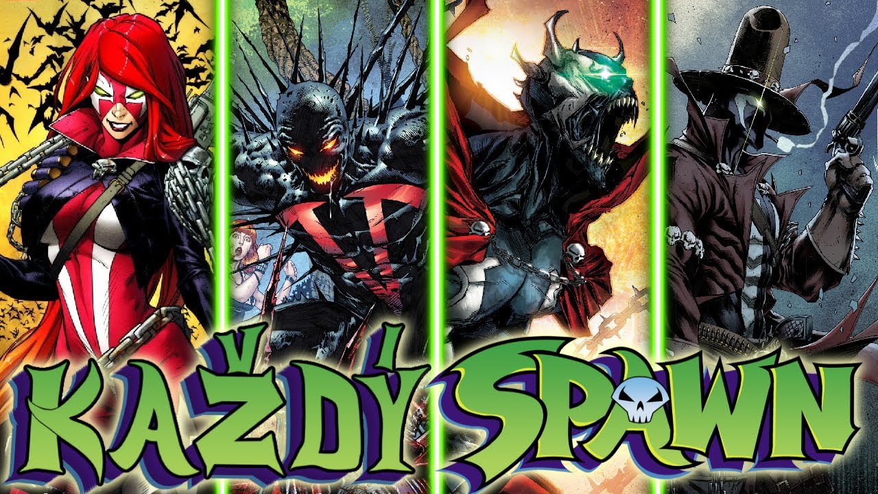 Každý Spawn který se v komiksech objevil (Image Comics)